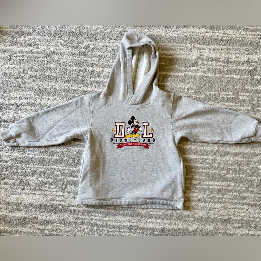 Disneyland Resort Mickey Mouse embroidered hooded sweatshirt